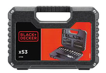 Black + Decker A7218 Drill/53 pcs Tool Set