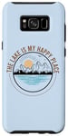 Coque pour Galaxy S8+ Le lac est mon endroit idéal pour les amoureux de la nature La vie lacustre au bord du lac