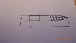 M10 x 100 mm Gjengeskruer for rørholder GM-X