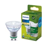 PHILIPS Ultra Efficient - Ultra Energy Saving Lights, LED Light Source, 50W, GU10, Spot Warm White