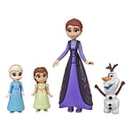 Disney La Reine des Neiges 2 - Coffret de Mini-poupees figurines Elsa, Anna, la Reine Iduna et Olaf