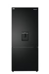 Panasonic 2-door Bottom Freezer Refrigerator Black with Water Dispenser
