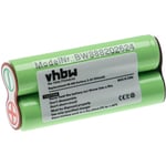 vhbw Batterie compatible avec Philips Bodygroom BG2024/32, BG2026/32, BG2036/32 rasoir tondeuse électrique (950mAh, 2,4V, NiMH)