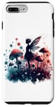 iPhone 7 Plus/8 Plus Double Exposure Magic Forest Garden Fairy Mushroom Surreal Case