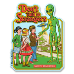 Steven Rhodes - Don't Talk To Strangers Sticker, Accessories