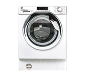 HOOVER H-WASH 300 Lite HBDS485D2ACE Integrated 8 kg Washer Dryer, White