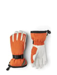 Powder Gauntlet - 5 Finger Sport Gloves Finger Gloves Orange Hestra
