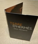 Men's Terre D'Hermes Parfum. Pure Perfume 1 x 2 ml spray.