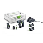 Festool 576094 CXS 2,6-Set 10.8v Cordless Drill In Systainer Batteries + Charger