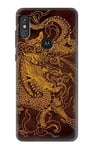 Chinese Dragon Case Cover For Motorola One Power, Moto P30 Note