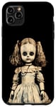 iPhone 11 Pro Max Vintage Creepy Horror Doll Supernatural Goth Haunted Doll Case