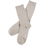 Topeco Strumpor Men Classic Socks Plain Sand Strl 45/48 Herr
