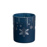 WAX LYRICAL, Sparkling Snowflake, Scented Candle Jar, Let It Snow, Up to 42 Hour Burn Time, Blue, one Size, WL5101