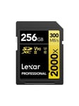 Lexar Professional Gold 2000x SD - 300MB/s - 256GB