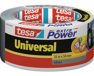 Vävtejp Extra Power Universal TESA silver 50mm 25m