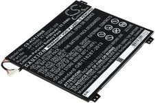 Kompatibelt med Acer Aspire One Cloudbook 14 AO1-431-C7F9, 11,4V, 4700mAh