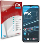 atFoliX 3x Screen Protection Film for Oppo A77 5G Screen Protector clear
