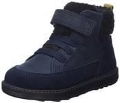 Geox Baby B Hynde Boy WPF Ankle Boot, Navy, 3.5 UK Child