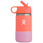 Hydro Flask  12 OZ KIDS WIDE STRAW LID & BOOT HIBISCUS, 650 HIBISCUS, 0,355