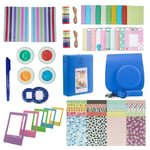 10 en 1 Kit Instant caméra Accessoires Bundles Setpour Fujifilm Instax Mini 8/8s (Housse/Album/Lent