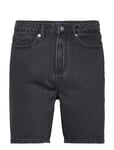 Classic Organic Dad Shorts Bottoms Shorts Denim Black Denim Project