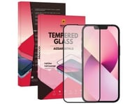 Mocco Full Glue Signature Edition Tempered Glass Full Coverage With Frame Apple Iphone 15 Pro Max Black
