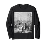 Entry of Jesus into Jerusalem Gustave Dore Biblical Art Long Sleeve T-Shirt