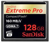 SanDisk Sandisk Extreme Pro 128gb Compactflash Card