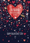 Husband My Heart Belongs to You Valentine's Day With Love Luxury Handmade Card