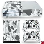 CAMO Series Arctic White XBOX ONE S Skin Decal Vinyl Sticker Wrap