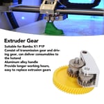Extruder Gear Hardened Steel Hotend Extruder Gear Handle Kit For Bambu X1 P1P