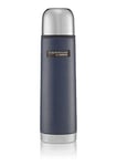 ThermoCafé by Thermos Stainless Steel Flask, Hammertone Blue, 500 ml