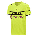 PUMA BVB Cup Shirt Replica w/Sponsor, Safety Yellow-puma Black