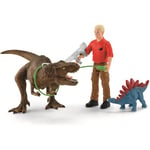 Schleich Dinosaurs 41465 - Tyrannosaurus Rexin hyökkäys