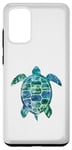 Coque pour Galaxy S20+ Save The Turtles Tortue de mer Animaux Océan Tortue de mer