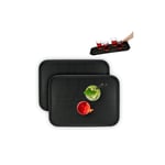 set med 2 serveringsbrickor 56 x 41 cm