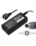 Laddare 19V 3.42A 65W 5.5x2.5mm