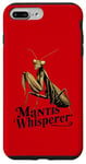 Coque pour iPhone 7 Plus/8 Plus Mante religieuse rétro Nature Lovers Mantis Whisperer