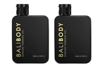 BALI BODY - 2 x Cacao Tanning Oil 100 ml