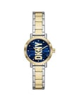 Dkny Soho Three-Hand Two-Tone Stainless Steel Watch
