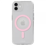 holdit iPhone 12/iPhone 12 Pro Skal MagSafe Case Rosa Transparent