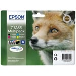 Epson T1285 Bläckpatron MultiPack Bk,C,M,Y, 5,9 ml