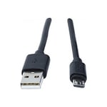 Cordon Micro USB 2.0 de charge rapide - 2m