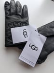 Brand New UGG Women's Shorty Logo Glove Size L UK Stock