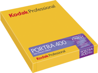 Kodak Portra 400 - 4x5" - 10 Blad