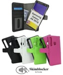 Skimblocker Magnet Fodral Samsung Galaxy A9 2018 (A920F/DS) (Svart)