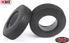 Roady 1.7" Commercial 1/14 Semi Truck Tires 14th Tyre Tamiya Lorry RC4WD Z-T0032