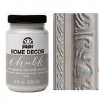 FolkArt Home Decor Chalk Paint - Parisian Grey 236ml
