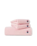 Lexington Original Towel Striped Pink 30x50 cm
