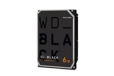 WD Black WD6004FZBX - 6 TB - HDD - 7200 rpm - SATA 6Gb/s